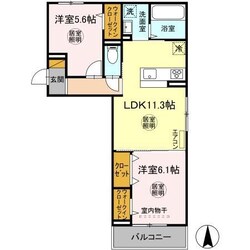 サングレース木更津の物件間取画像